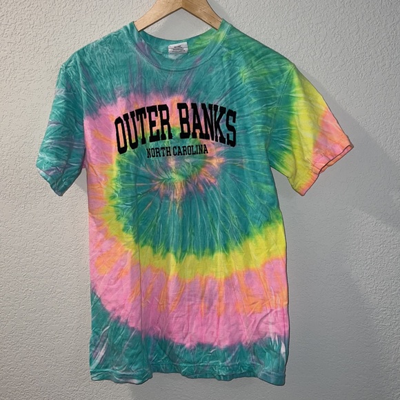 Outter Bank Tie Dye Tee Shirt - Picture 1 of 5